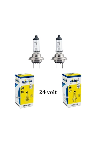 Narva H7 24V Standart Ampul No:48728 2'Li