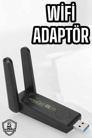 Dual Band Wifi Alıcı Adaptör Usb 3.0 Destekli Krgltgszy0pyk021ju2