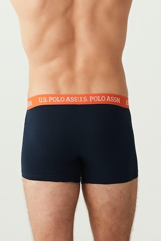 U.S. Polo Assn. Erkek Siyah 3 Lü Boxer 80253