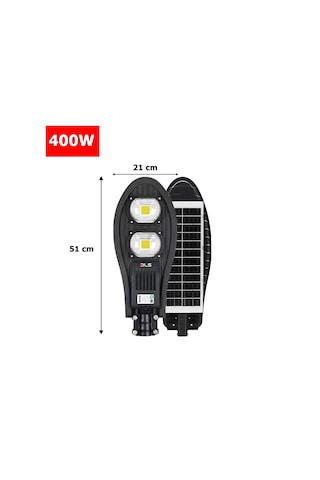 664-st400 Solar 400 Dls Güneş Enerjili Bahçe Çevre Lambası