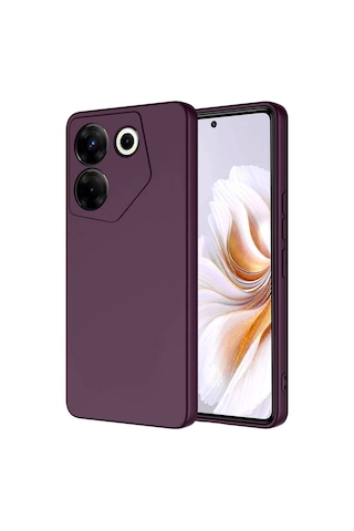 Tecno Camon 20 Pro 5g Kılıf Yumuşak Silikon Kamera Korumalı Lansman Nourthkingdom Lacivert