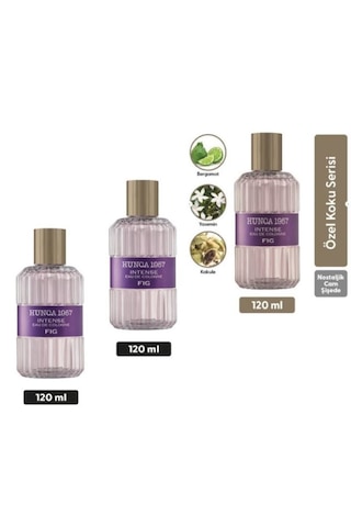 Hunca 1957 Intense Fig Eau De Cologne Sprey 3 x 120 ML