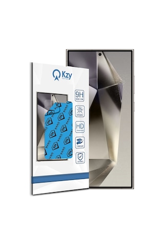 Samsung Galaxy S24 Ultra İle Uyumlu Nano Ekran Koruyucu Kırılmaz Esnek Cam