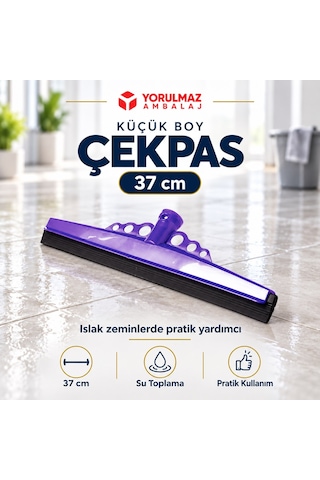 Çekpas Küçük 37 Cm Z160 Zambak Yer Çekçeği, İz Bırakmayan Temizlik