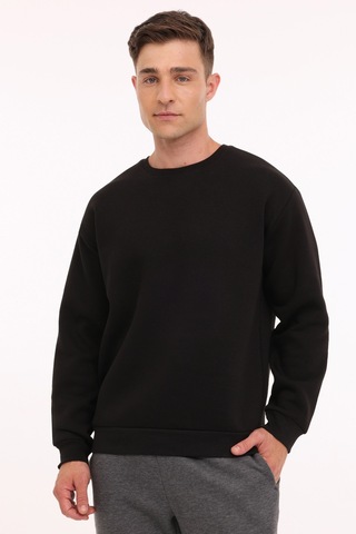 Mb Sn390 C Sw 4pr Siyah Erkek Sweatshirt Siyah