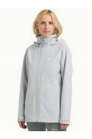 Jack Wolfskin Jack Wolfskın Traıltıme 2l Jkt W Kadın Cool Grey Outdoor Ceketi A63902-6709 Gri