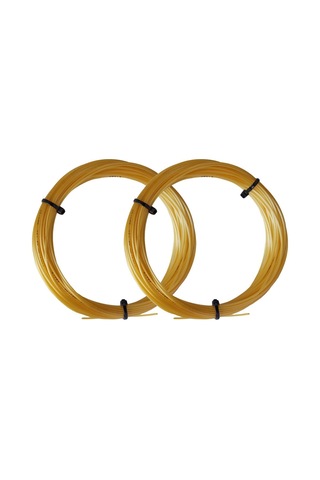 2 Adet Luxilon 4G 1,30 mm. Monofilament Kordaj 12 Metre AltınSarı