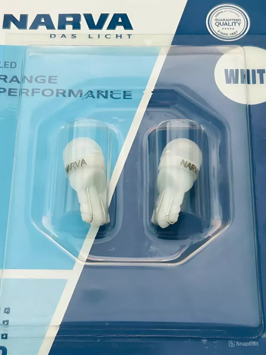 Narva 12 Volt W5w Led T10 Otomobil Lambası 2 Adet. 178616257