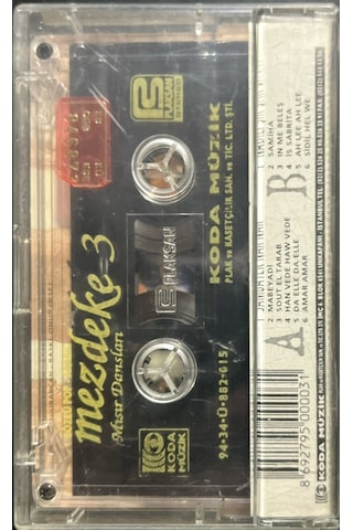 Kaset Mezdeke 3 Mısır Dansları Kaset