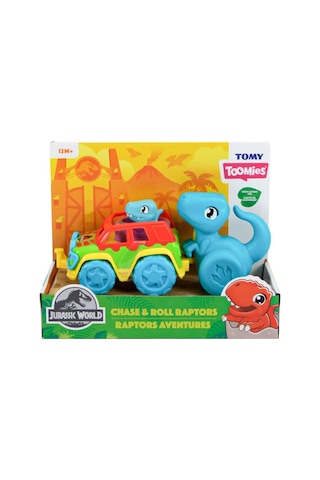 73251 Tomy - Dino Ve Renkli Araç +12 Ay