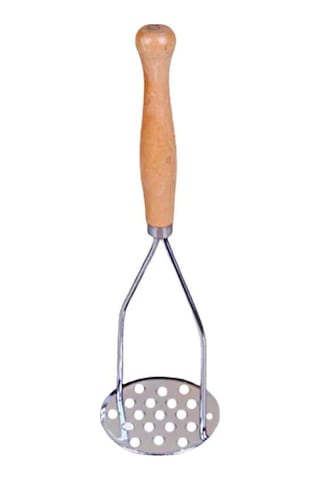 Ahşap Saplı Patates Ezici Sebze Meyve Ezici Ölçüye Dikkat Ediniz
