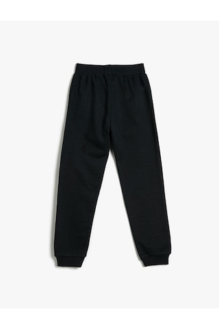 Koton Jogger Eşofman Altı Basic Beli Bağlamalı Lacivert 4wkg40039ak Lacivert