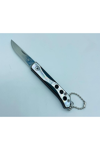 Wolfknife Fullmetal Miniceplik Kamp Bıçak Kurt Kamp Çakı //14cm--5433 Gri