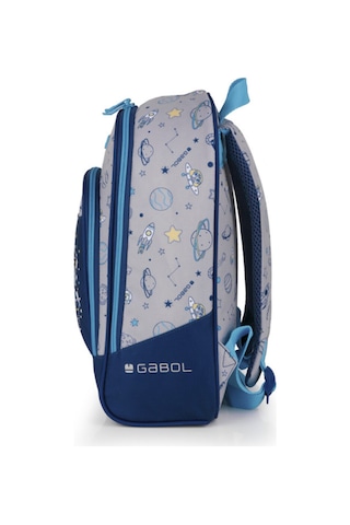 Anaokulu Sırt Çantası Space Orijinal Erkek Çocuk Çift Bölmeli Su Geçirmez Mini Çanta 9 Litre Karışık