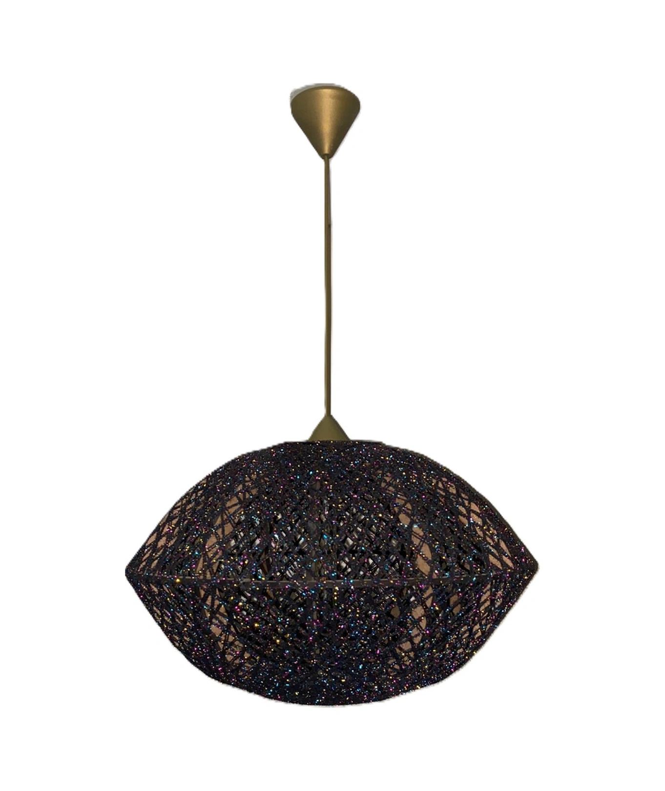 Doğal,el Yapımı -bohem-rustik-modern-sarkıt Avize Renkli