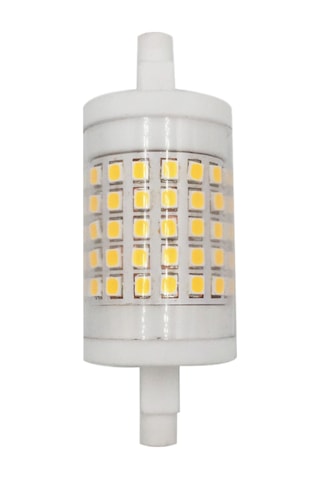 Fosenze R7s Tabanlı 75 Led Mısır Lambası, 220-240v 10w, Sürekli Dimmable, 360 Aydınlatma, Ip42 Su Geçirmez, Doğal Beyaz Işık