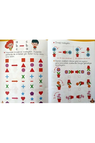 4 - 6 Yaş Matematik. Kodlama ve Dikkat ve Zeka Geliştirici Etkin