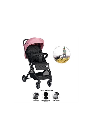 Lorelli Fiorano Kabin Bebek Arabası Rose Quartz