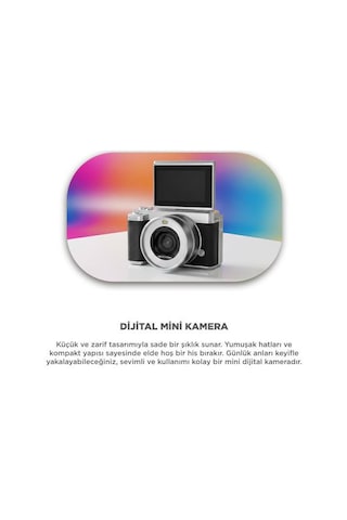 Torima CMR45 Dijital Mini Fotoğraf Video Kamera Siyah