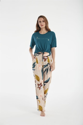 Relax Mode Kadın Saten Pijama Takımı - 10445