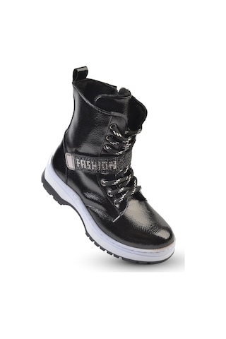 Kaptan Junior Kız Çocuk Botu Frydk 432-436 Siyah