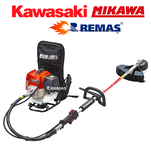 Kawasaki Mikawa Tj53e Bp260 Easy Start 3 Hp Benzinli Motorlu Sırt Tırpan