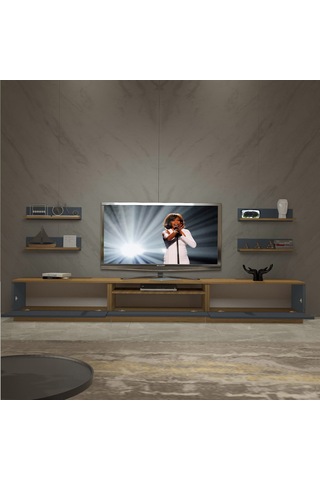 Decoraktiv Trendstyle 270r Mdf Tv Ünitesi Tv Sehpası Pera - Antrasit