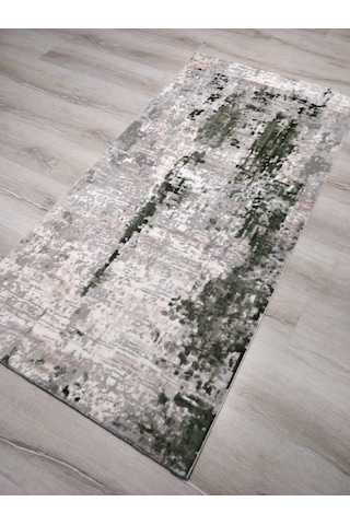 Yamalı Home Gloria 3502 Gri Yeşil Modern Halı 80X150 Cm