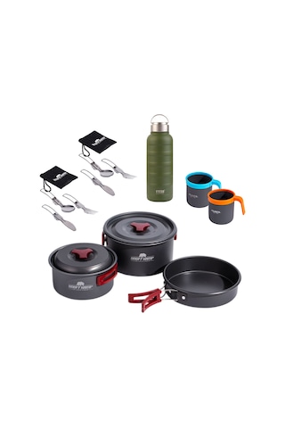 Outdoor Yemek Ve Çay Seti 2945-cyseti Açık Gri