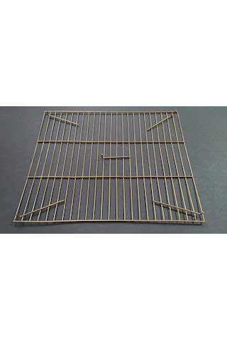 40x32 Üretim Kafesi Taban Izgarası Ayaklı Gold Renk