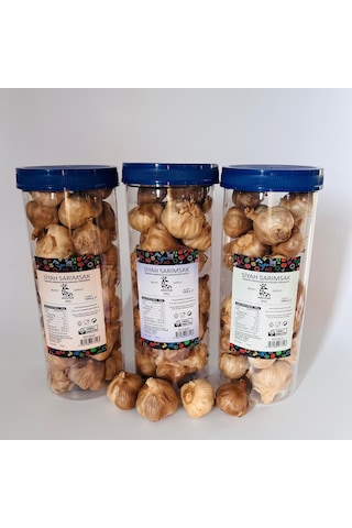 Edovital Siyah Sarımsak 3 x 1 KG