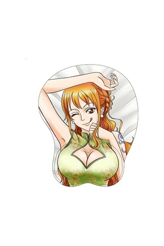 Sevimli Seksi Kız Silikon 3d Mouse Pad Anime Bilek Dinlenme Desteği Opie Ergonomik Kaymaz Yaratıcı Anime Mouse Pad Yeşil