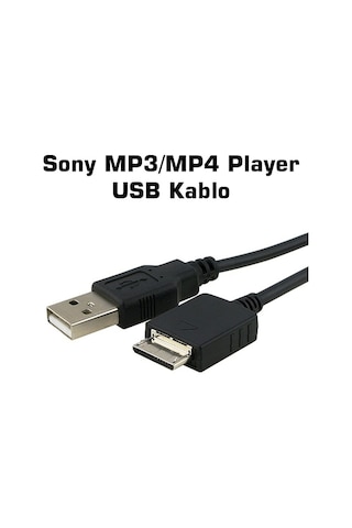 Sony Uyumlu Nwz Serisi Mp3/Mp4 Player Usb Şarj + Data Kablosu
