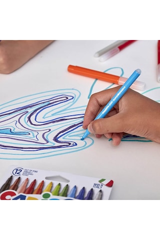 Carioca Joy Keçeli Boya Kalemi 12'li
