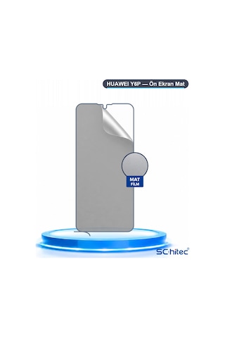 Schitec Huaweı Y6p Uyumlu Ön Yüzey Mat Hidrojel Ekran Koruyucu 82652804
