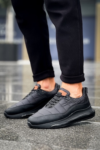 Mn179 - Cst Sporty Runner Erkek Ayakkabı Sıyah Siyah