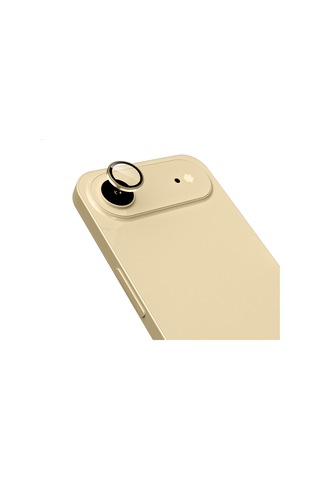 Apple Uyumlu iPhone 17 Air Zore Mikro Kamera Lens Koruyucu Gold