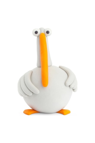 Hey Clay Hava İle Kuruyan Kil 6'lı Kutu - Çiftlik Kuşları Ördek, Kaz, Tavuk