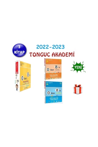 Tonguç 8. Sınıf Lgs 0 Dan 8 E Hazırlık Seti Tüm Dersler
