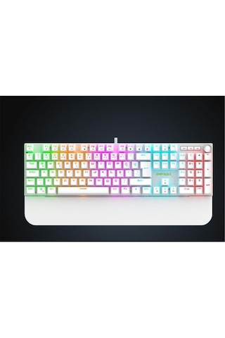Ikg-430t Gaming Klavye Kırmızı Mekanik Anahtar, Rainbow Led Aydınlatma