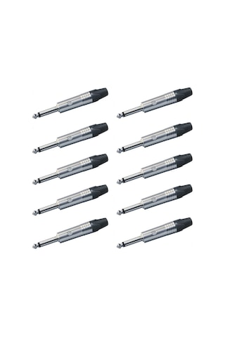 Losen Lc3134 Mono Jack Konnektör 10 Lu Paket