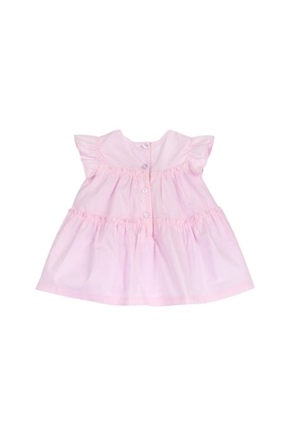 Chicco Kız Bebek Kısa Kollu Elbise 09101844000000 000011 Pembe