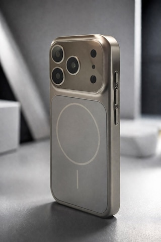 İphone 17 Pro Max Uyumlu Kamera Korumalı Magsafe Wireless Şarj Özellikli Full Glass Arka Kapak