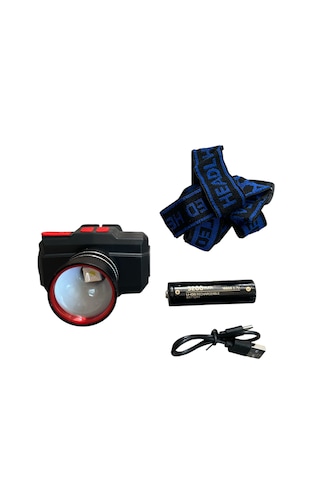Ws-2035 Teleskobik Zoomlu Şarlı Kafa Lambası