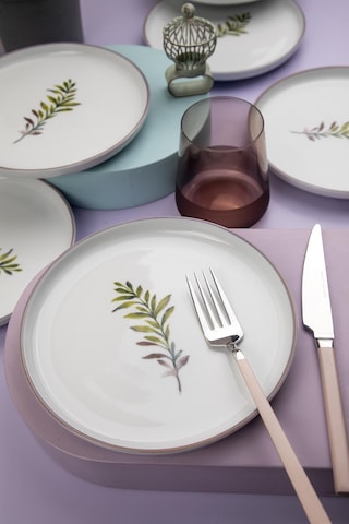 Kütahya Porselen Moderna 6 Kişilik 19 Cm Pasta Takımı Comfort