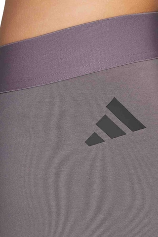 Adidas W Fı 3s Leggıng Grest Antrasit Kadın Tayt Gri