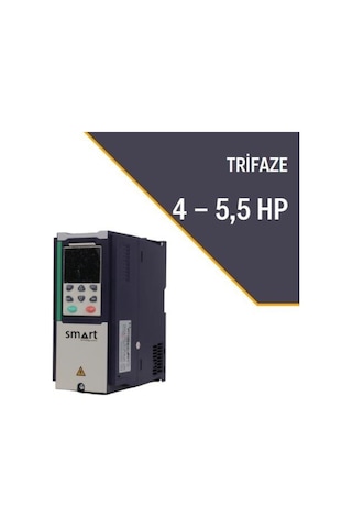 Smart 4 - 5.5 Hp 4 Kw Solar Pompa İnverter Sürücü Yeni Nesil Pan