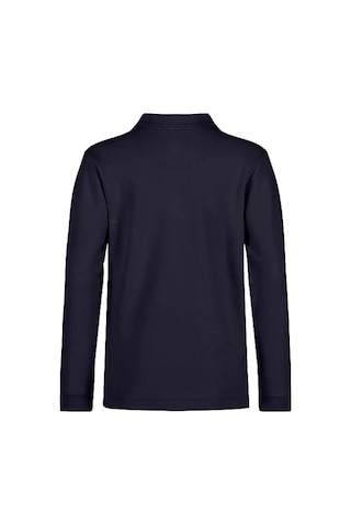 Tezzgelsin Erkek Çocuk Uzun Kol Polo Yaka Okul T-shirt Lacivert