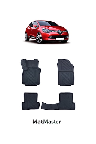 Renault Clio 4 2019 Model 5d Ekstra Havuzlu Paspas