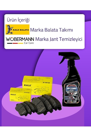 Vw Golf 7 2013-2019 Kale Ön ve Arka Fren Balatası